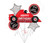 Anagram International Inc HB Checkered Race Car Bouquet - HOU 