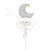 Betallic LLC Welcome To The World Baby Moon 