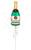 Anagram International Inc Lg Shp Champagne Bottle - HOU 