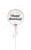Happy Anniversary confetti foil balloon