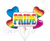 Anagram International Inc Pride Banner Bouquet