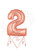 Betallic LLC Rose Gold Number 2 -HOU 