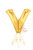Betallic LLC Gold Letter V -HOU 