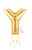 Betallic LLC Gold Letter Y 