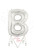 Betallic LLC Silver Letter B 