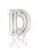 Betallic LLC Silver Letter D -HOU 