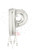 Betallic LLC Silver Letter P 