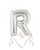 Betallic LLC Silver Letter R -HOU 
