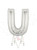 Betallic LLC Silver Letter U -HOU 
