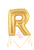 Gold Letter R