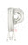 Betallic LLC Silver Letter P 