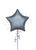 Anagram International Inc Satin Luxe Steel Blue Star 
