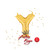 Betallic LLC 14in Gold Letter Y 