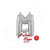 Betallic LLC 14in Silver Letter M 