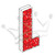 Qualatex Framed Letter L 