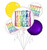 Anagram International Inc Hb Rainbow Wishes Bouquet 