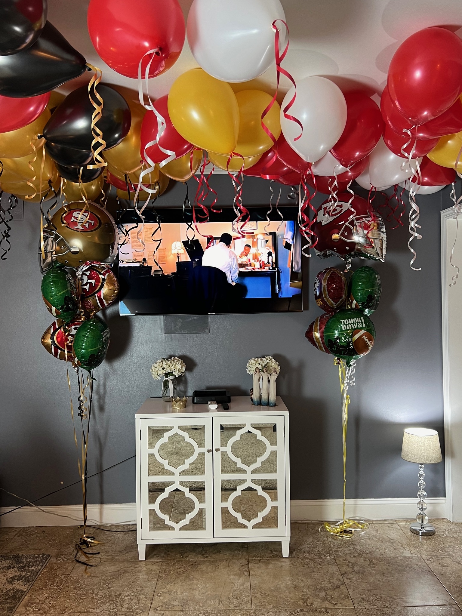 NFL Playoff Balloons