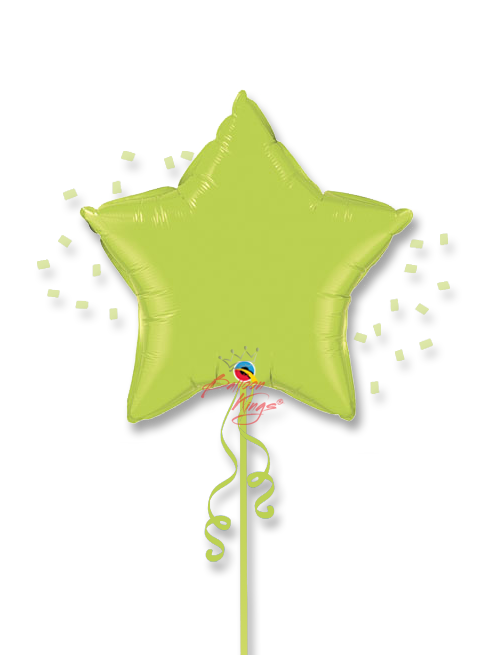 light green star clipart