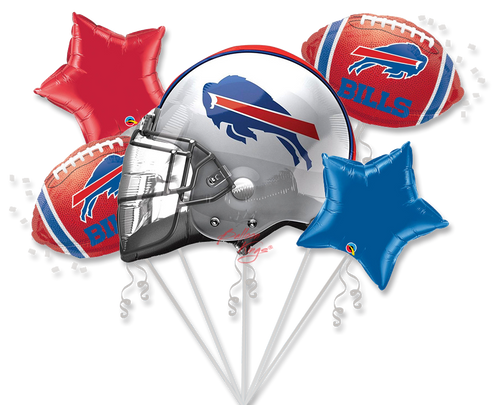 NFL Balloon Bouquet Tennessee Titans(12 Balloons) - Balloon Delivery by