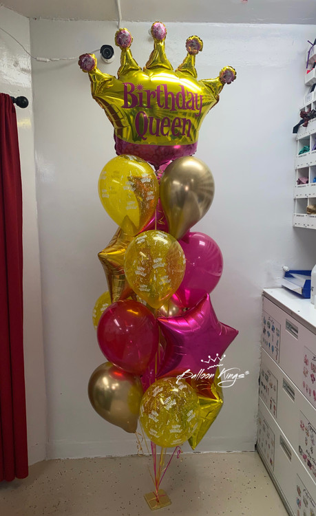 Queen of Hearts Birthday Bouquet – My Balloon Bouquet