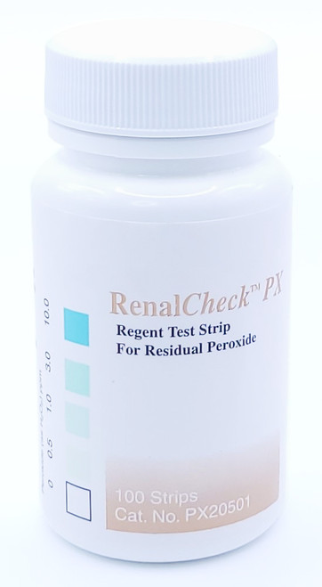 RenalCheck™ PX
Residual Peroxide Test Strip