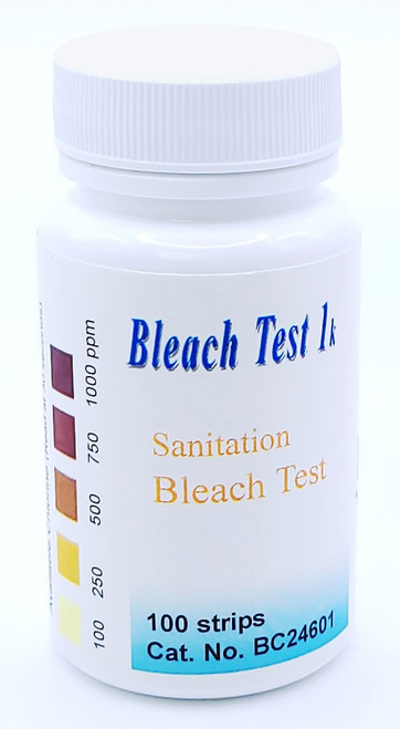 Bleach Test 1K Chlorine Test Strip
