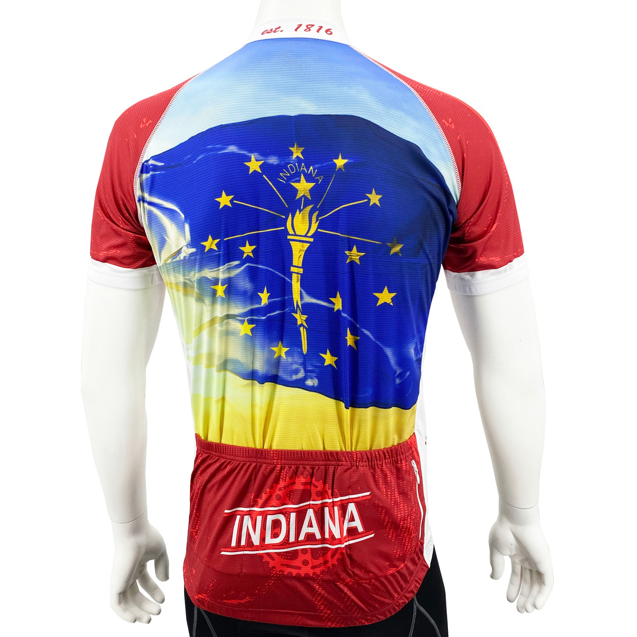 Maryland State Flag Men's Cycling Jersey