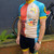 custom cycling jersey for the pedal pgh bike ride short sleeve front view