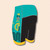 custom cycling shorts for the pedalpgh bike ride left side view