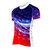 MEN'S USA AMERICAN FLAG SHORT SLEEVE CYCLING JERSEY