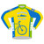 custom cycling jersey long sleeve for the big wheels bike club bwbc bike team front view