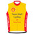 Custom bike jersey sleeveless for Shell cycling team front view