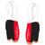 Custom cycling bib shorts for Shell bike team right and left side view