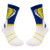 Summit Bike Socks -- Blue Yellow White