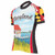 Maryland cycling jersey bike shirt for biking and road riding with Maryland flag front left view