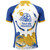 custom cycling jersey short sleeve biking shirt for the tour de houston bike ride back view