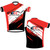 custom bike jersey short sleeve for texoma cycling club front and back view