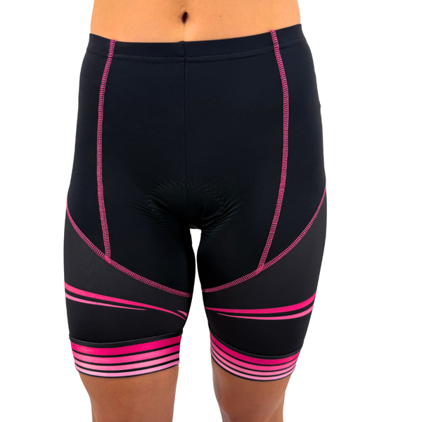 CYNERGY PINK -- WOMEN'S CYCLING SHORTS