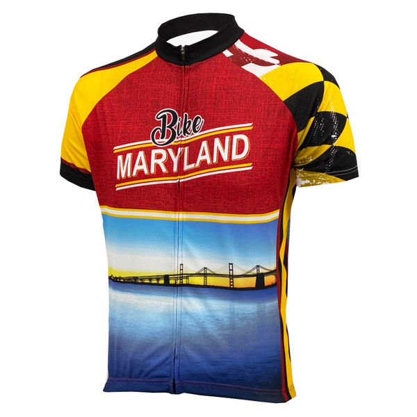 Men's Short Sleeve Cycling Bike Jersey