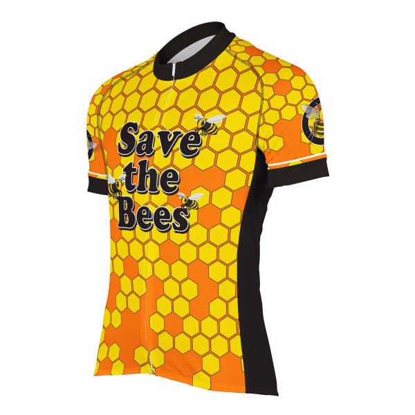 SAVE THE BEES MEN'S CYCLING JERSEY