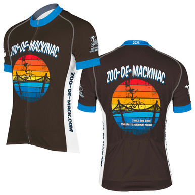 Detroit Cycling Jersey | USA States Cycling Jerseys L