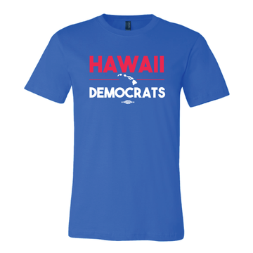 Hawaii Democrats Islands (Royal Blue Tee)