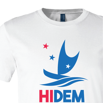 HIDEMS Boat Logo (White Tee)