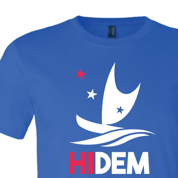 HIDEMS Boat Logo (Royal Blue Tee)