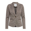 Beige Polyester Suits & Blazer IC13338800127RO