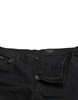 Chic Black Bermuda Denim Shorts