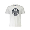 White Cotton Men T-Shirt NO-36909