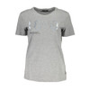 Brown Cotton Women T-Shirt GU-37072