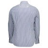Blue Cotton Men Shirt US-37822