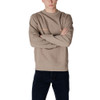 Beige Cotton Sweater CA16502300127RO